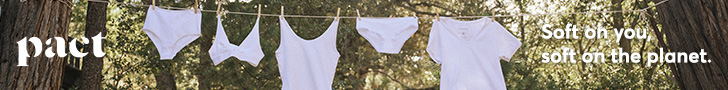 Shop the Earth's Favourite Clothing Brand PACT for sustainable and earth friendly underwear, bras and basics.